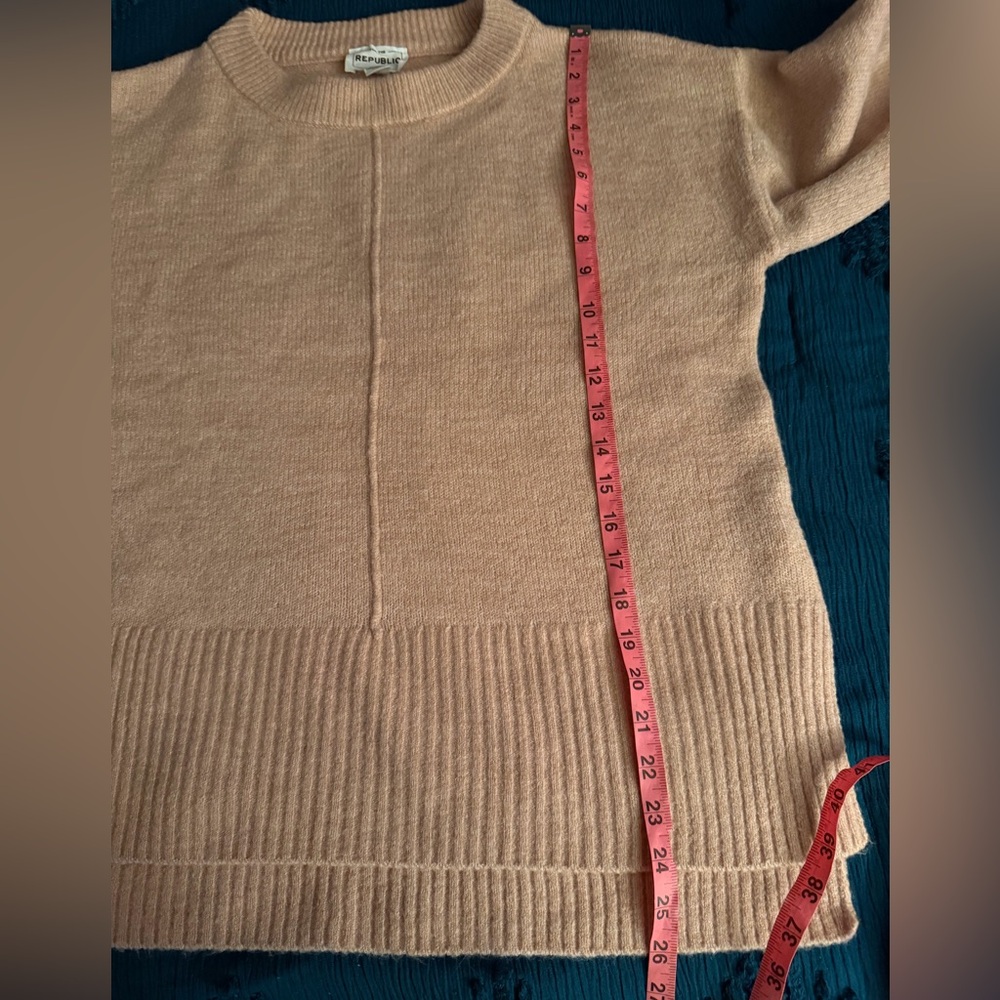 For The Republic Blush Crew Neck Sweater - Picture 6 of 10